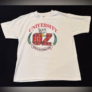 University Of Oz Vintage Graphic T-Shirt & Toto Rubie’s Size XL